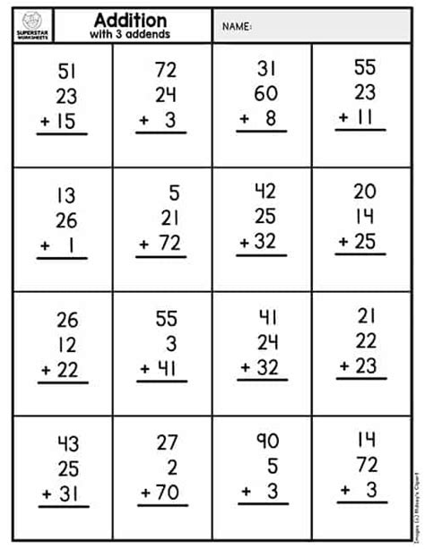 3 numbers addition|adding 3 2 digit numbers.